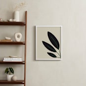 "Moussonnerie II" - Art Print in Black by Alex Roda - In a Room