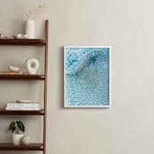 "sandbar" - Art Print in Seafoam Blue by Kaitlin Rebesco - In a Room