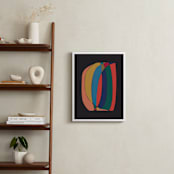 "Fragments" - Art Print in Chalkboard by Romina Gadler - In a Room