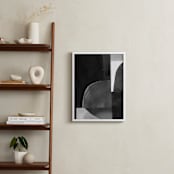 "Construct 32" - Art Print in Black & White by Ashleigh Ninos - In a Room