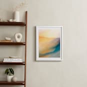 "Rays of Gold 2" - Art Print in Golden Rays by Helen Makadia - In a Room