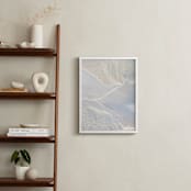 "Tranquil Collective" - Art Print in Icy Blue by Lisa Sundin - In a Room