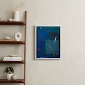 "BAIT & SWITCH" - Art Print in Lapis Lazuli by Keren Toledano - In a Room