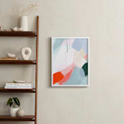 "Enliven" - Art Print in Tangerine by Melanie Severin - In a Room