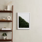 "verdant garden I" - Art Print in leaf by Sara Hicks Malone - In a Room