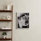 "The Big Picture: Father's Day Framed Photo" - Framed Photo in White by Minted - In a Room