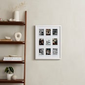 "Nine Photo: Portrait Framed Photo" - Framed Photo in Cloud by Olivia Kanaley Inman - In a Room