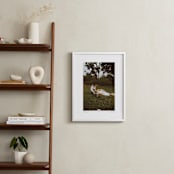 "With a Heart: Portrait Framed Photo" - Framed Photo in Taupe by Laura Hamm - In a Room