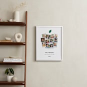 "Apple for the Teacher" - Framed Photo in Apple Green by Laura Bolter - In a Room