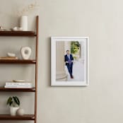 "The Big Picture: Graduation Framed Photo" - Framed Photo in White by Minted - In a Room