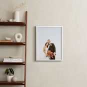 "The Big Picture: Valentine's Framed Photo" - Framed Photo in White by Minted - In a Room