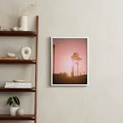 "Pink Palm" - Art Print in Dusty Pink by Erin Beutel - In a Room