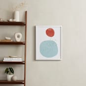 "Moonlight Rain" - Art Print in Moonlight Rain by Hi Uan Kang Haaga - In a Room