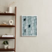 "In Reverse" - Art Print in Muted Aqua by Lindsay Ferraris Photography - In a Room