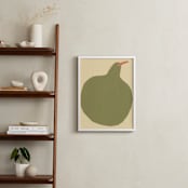 "Big Pear" - Art Print in Earthy Pear Green by Elliot Stokes - In a Room
