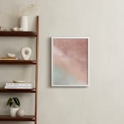 "Shoreline" - Art Print in burnt sienna by Creo Study - In a Room