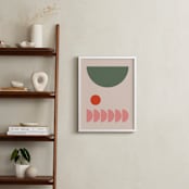 "Valentina" - Art Print in Olive by Alex Roda - In a Room