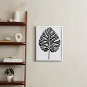 "Living Large" - Art Print in Midnight by Alicia Youngken - In a Room