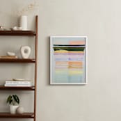 "Inner Nature" - Art Print in Hot Tangerine by HAPI ART - In a Room