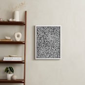 "10,000 Grains" - Art Print in Charcoal by Bryn Wears-Fitipaldi - In a Room