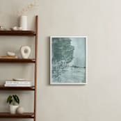 "Washed Over" - Art Print in Steel Blue by Melanie Severin - In a Room