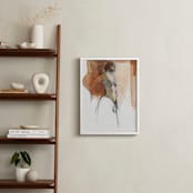 "After the Bath II" - Art Print in burnt sienna by Patricia Robitaille - In a Room
