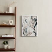 "Southern Cotton Series 4" - Art Print in Pink and Grey by Angela Simeone - In a Room