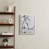 "More Alike than Not" - Art Print in Charcoal by Karen Kaul - In a Room