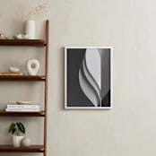 "Tulip" - Art Print in Black & white by Angie McMonigal - In a Room