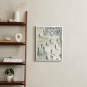 "Berlin at midday" - Art Print in Sand yellow by Lulaloo - In a Room