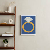 "Luxury" - Art Print in Golden Glow by Elliot Stokes - In a Room