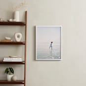 "Dreams + Waves" - Art Print in Ocean Neutral by Jenni Kupelian - In a Room