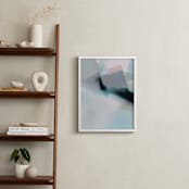 "ghost" - Art Print in Grey by Lori Wemple - In a Room