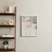 "White Canyon" - Art Print in Sand by Kamala Nahas - In a Room