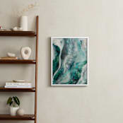 "Flow Through Me" - Art Print in Flow by Debi Perkins - In a Room