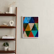 "Prismatic" - Art Print in Deep Forest by Emily Kariniemi - In a Room