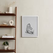 "Roller Skates " - Art Print in Powder by Cristiane - In a Room