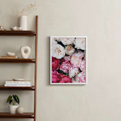 "peony palette" - Art Print in peony pink by Marabou Design - In a Room