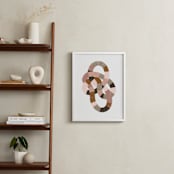 "Running in Circles" - Art Print in Sand by Pati Cascino - In a Room