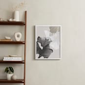 "Refractions" - Art Print in Taupe by Creo Study - In a Room