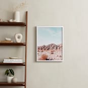 "Painted Canyon 4" - Art Print in Canyon Blush by Kamala Nahas - In a Room