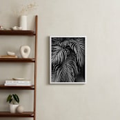 "Silver rain" - Art Print in Ash by Eliane Lamb - In a Room
