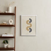 "Path" - Art Print in Terracotta by Tennie and Co. - In a Room