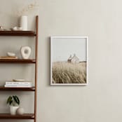 "highland prairie II" - Art Print in Wheat by Kamala Nahas - In a Room