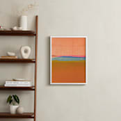 "Horizons I" - Art Print in Sunset by Sumak Studio - In a Room