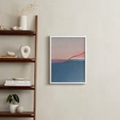 "Horizons IV" - Art Print in ocean by Sumak Studio - In a Room