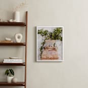 "Pottery I" - Art Print in Terracotta by Crystal Lynn Collins - In a Room