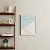 "Playa Six." - Art Print in Aqua Blue by Emily Magone - In a Room