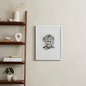 "Bali Mama" - Art Print in Black & White by Jen - In a Room