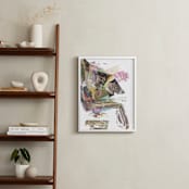 "Landry" - Art Print in Brown by Misty Hughes - In a Room